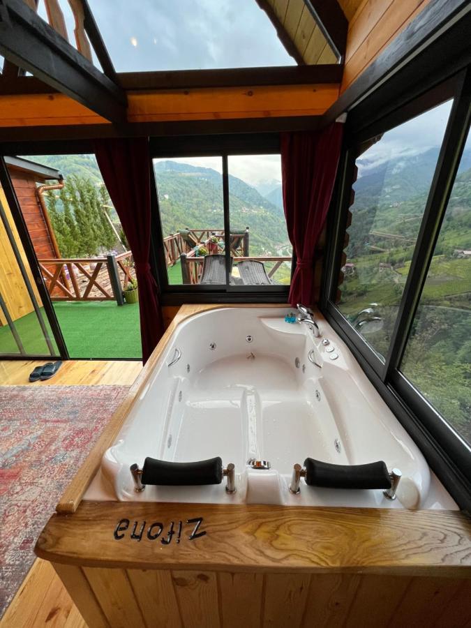 Zifona Bungalov Çamlıhemşin Buitenkant foto