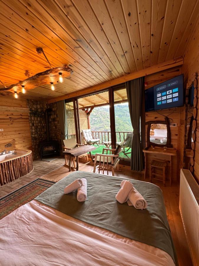 Zifona Bungalov Çamlıhemşin Buitenkant foto