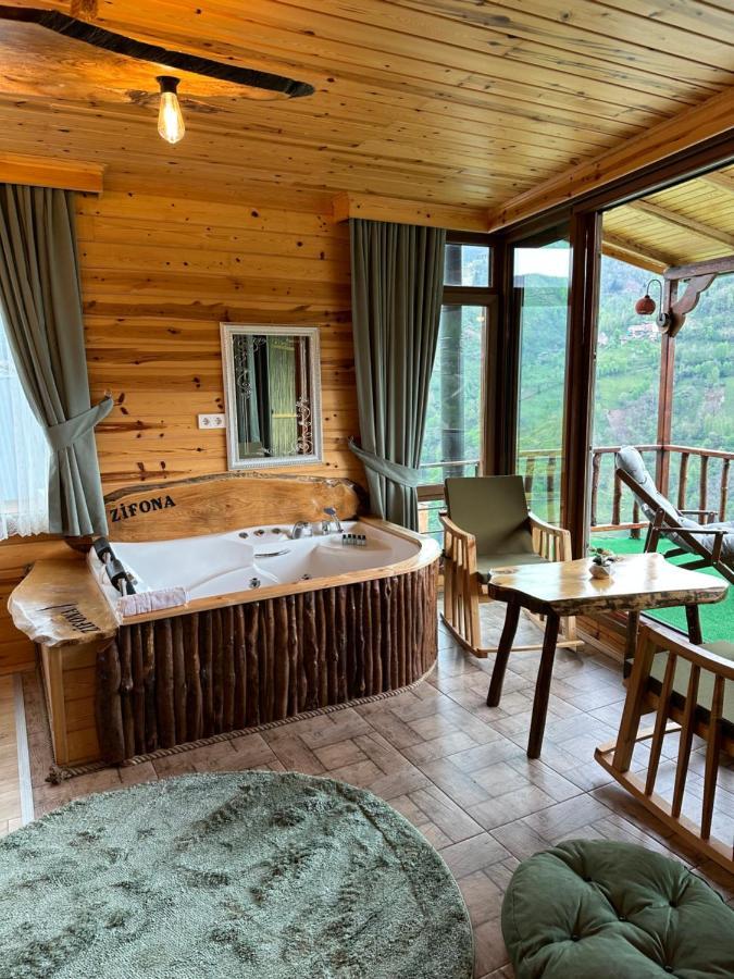 Zifona Bungalov Çamlıhemşin Buitenkant foto