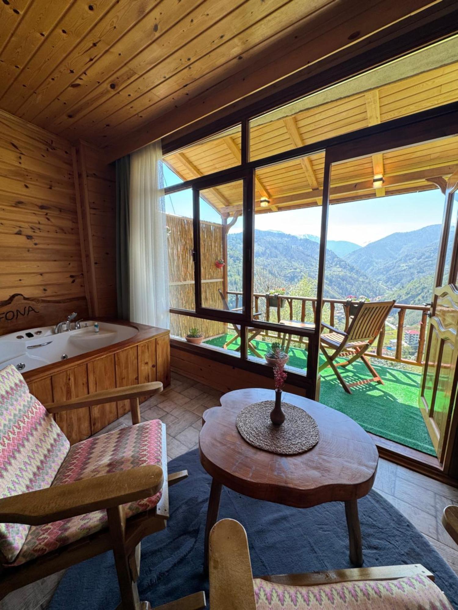 Zifona Bungalov Çamlıhemşin Buitenkant foto
